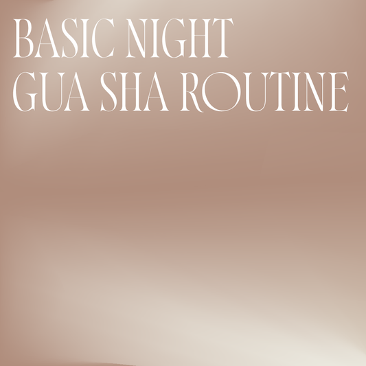 Facial+Flow: Rutina de Guasha Facial de Noche